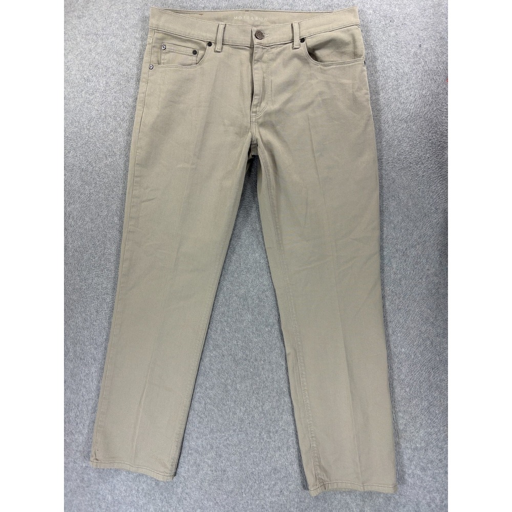 Mott & Bow Slim Fit 5 Pocket Mercer Jeans (Men's 33x30) Tan